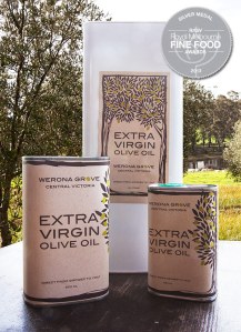 Werona Grove Extra Virgin Olive Oil tins
